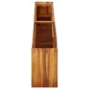 Lit surélevé de jardin 200x30x50 cm Bois massif d'acacia 538659538659