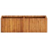 Lit surélevé de jardin 150x30x50 cm Bois massif d'acacia 538665538665