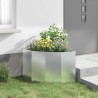 Jardinière d'Angle Argent 60 x 60 x 50 cm Acier galvanisé 538672538672