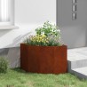 Jardinière d'Angle Rouillé 60 x 60 x 50 cm 538673538673