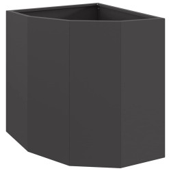 Jardinière d'Angle Noir 45 x 45 x 50 cm Acier 538674538674