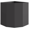 Jardinière d'Angle Noir 45 x 45 x 50 cm Acier 538674538674