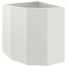 Jardinière d'Angle Blanc 45 x 45 x 50 cm Acier 538675538675