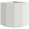 Jardinière d'Angle Blanc 45 x 45 x 50 cm Acier 538675538675