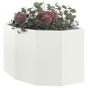 Jardinière d'Angle Blanc 60 x 60 x 50 cm Acier 538677538677
