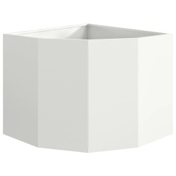 Jardinière d'Angle Blanc 60 x 60 x 50 cm Acier 538677538677