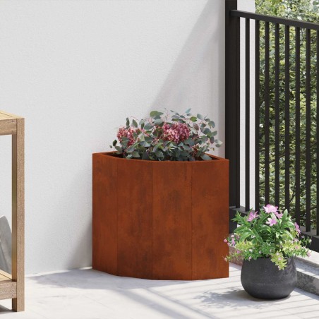 Jardinière d'Angle Rouillé 30 x 30 x 35 cm 538678538678