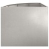 Jardinière d'Angle Argent 60 x 60 x 50 cm Acier inoxydable 538680538680