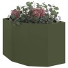 Jardinière d'Angle Vert olive 60 x 60 x 50 cm Acier 538681538681