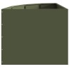 Jardinière d'Angle Vert olive 60 x 60 x 50 cm Acier 538681538681