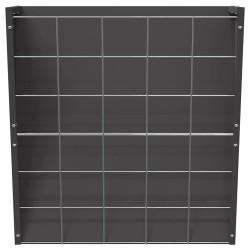 Râtelier à foin suspendu Noir 61 x 33 x 66 cm 538684538684