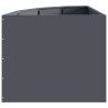 Jardinière d'Angle Anthracite 60 x 60 x 50 cm Acier 538687538687