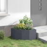 Jardinière d'Angle Anthracite 60 x 60 x 35 cm Acier 538689538689