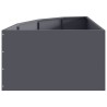 Jardinière d'Angle Anthracite 60 x 60 x 35 cm Acier 538689538689