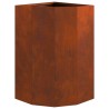 Jardinière d'Angle Rouillé 30 x 30 x 50 cm 538690538690