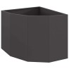 Jardinière d'Angle Noir 60 x 60 x 50 cm Acier 538691538691