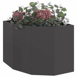 Jardinière d'Angle Noir 60 x 60 x 50 cm Acier 538691538691