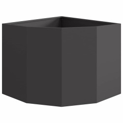 Jardinière d'Angle Noir 60 x 60 x 50 cm Acier 538691538691