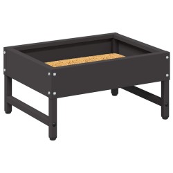 Nourrisseur pour oiseaux Noir 80 x 28 x 13.5 cm 538697538697