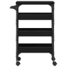 Chariot de cuisine Chêne noir 53 x 20 x 76 cm Bois d'ingénierie 538706538706