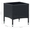 Table de jardin Noir 40x40x45 cm Résine tressée 538707538707