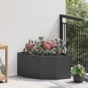 Jardinière d'Angle Noir 60 x 60 x 35 cm Acier 538711538711