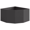 Jardinière d'Angle Noir 60 x 60 x 35 cm Acier 538711538711