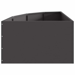 Jardinière d'Angle Noir 60 x 60 x 35 cm Acier 538711538711