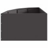 Jardinière d'Angle Noir 60 x 60 x 35 cm Acier 538711538711