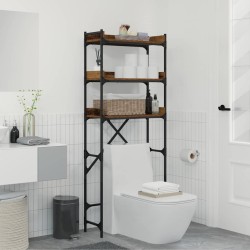 Étagère pour machine à laver Bois ancien 67 x 25 x 163 cm 538715538715