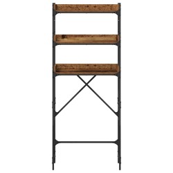 Étagère pour machine à laver Bois ancien 67 x 25 x 163 cm 538715538715