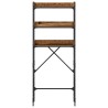 Étagère pour machine à laver Bois ancien 67 x 25 x 163 cm 538715538715