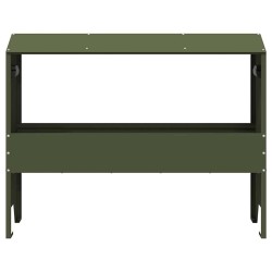 Trough d'alimentation pour le bétail Vert olive 79 x 35 x 62 cm 538716538716