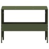 Trough d'alimentation pour le bétail Vert olive 79 x 35 x 62 cm 538716538716