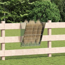 Râtelier à foin suspendu Argent 61 x 33 x 66 cm Acier galvanisé 538724538724