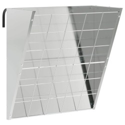 Râtelier à foin suspendu Argent 61 x 33 x 66 cm Acier galvanisé 538724538724