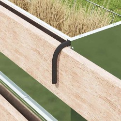 Râtelier à foin suspendu Argent 61 x 33 x 66 cm Acier galvanisé 538724538724