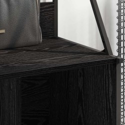 Porte-vêtements Chêne noir 100 x 41 x 184 cm Bois d'ingénierie 538726538726