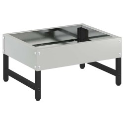 Nourrisseur pour oiseaux Argent 80 x 28 x 13.5 cm 538731538731