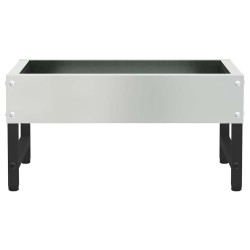 Nourrisseur pour oiseaux Argent 80 x 28 x 13.5 cm 538731538731