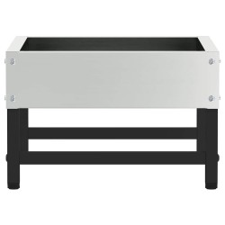 Nourrisseur pour oiseaux Argent 80 x 28 x 13.5 cm 538731538731