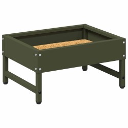 Nourrisseur pour oiseaux Vert olive 80 x 28 x 13.5 cm 538732538732