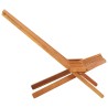 Chaise pliable d'extérieur Bois d'acacia solide 538735538735