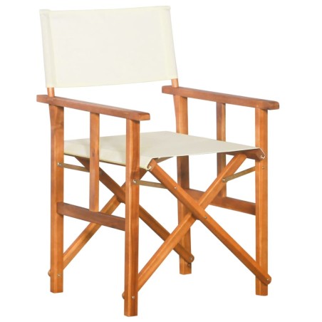 Chaise de metteur en scène Bois massif d'acacia 538740538740