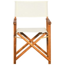 Chaise de metteur en scène Bois massif d'acacia 538740538740