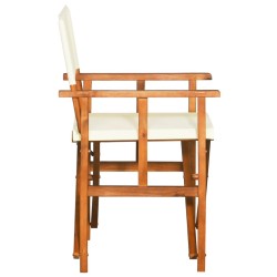 Chaise de metteur en scène Bois massif d'acacia 538740538740
