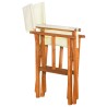 Chaise de metteur en scène Bois massif d'acacia 538740538740