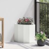 Jardinière d'Angle Blanc 30 x 30 x 35 cm Acier 538743538743