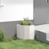 Jardinière d'Angle Blanc 30 x 30 x 35 cm Acier 538743538743