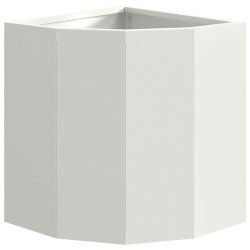 Jardinière d'Angle Blanc 30 x 30 x 35 cm Acier 538743538743